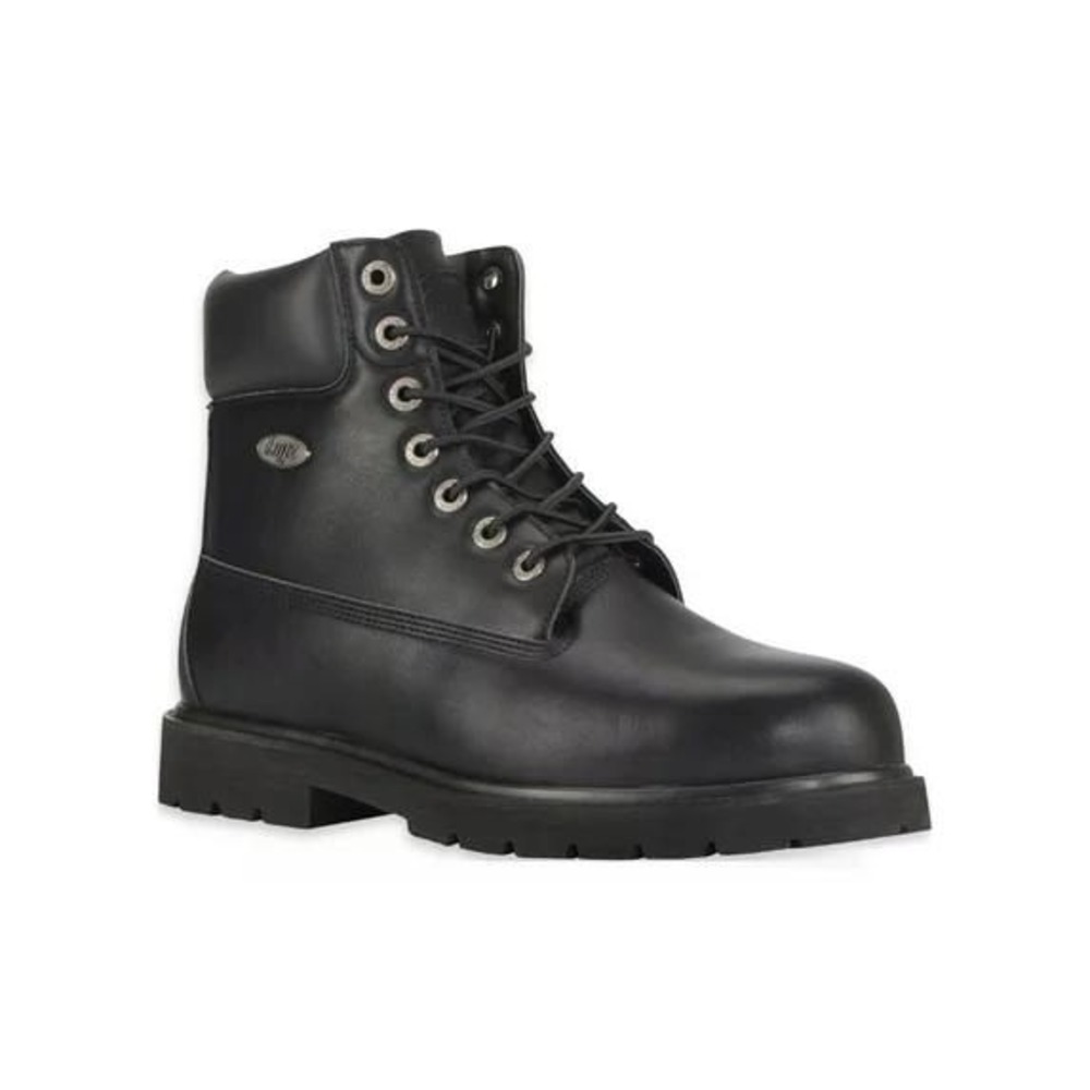Lugz Mens Drifter 6 Steel Toe Work Boots Black Size 13 D New
